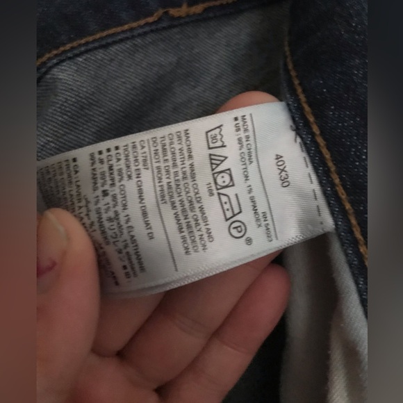 OLD NAVY men’s jeans 40x30 - Picture 3 of 4